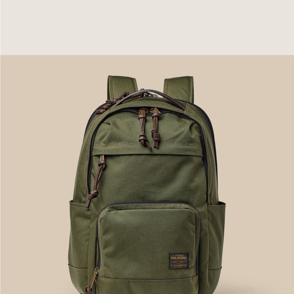 Filson Olive Green Dryden Backpack